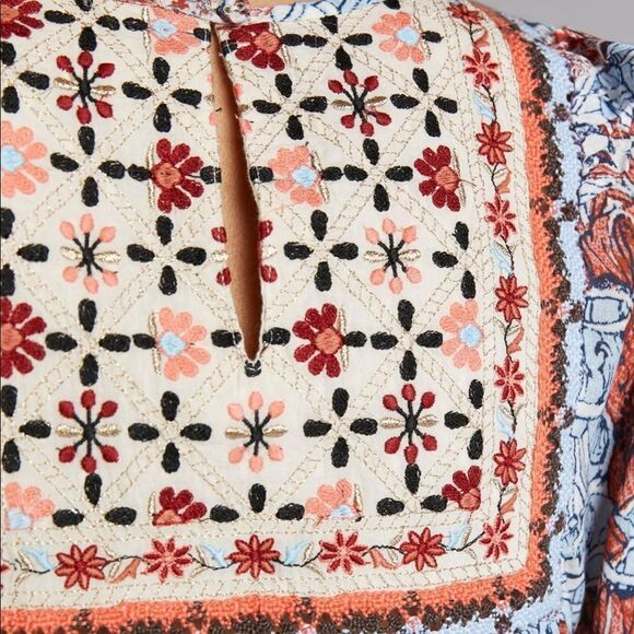 NWT Anthropologie SEEN WORN KEPT Minuet Blouse Small B-1284 - Picture 5 of 7